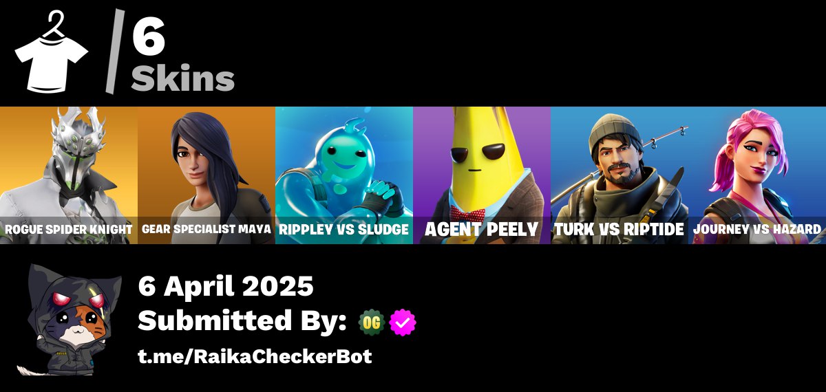 Account 6 skins | Rogue Spider Knight