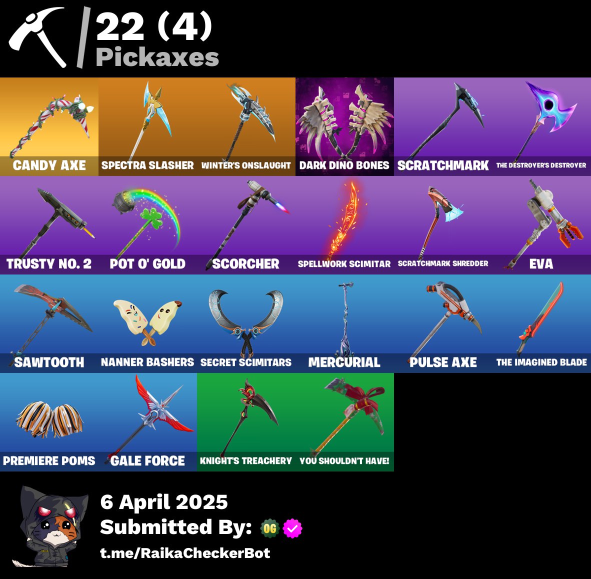 Account PC/PSN/XBOX 27 skins | The Reaper | Take The L | Blue Squire | Royale Knight
