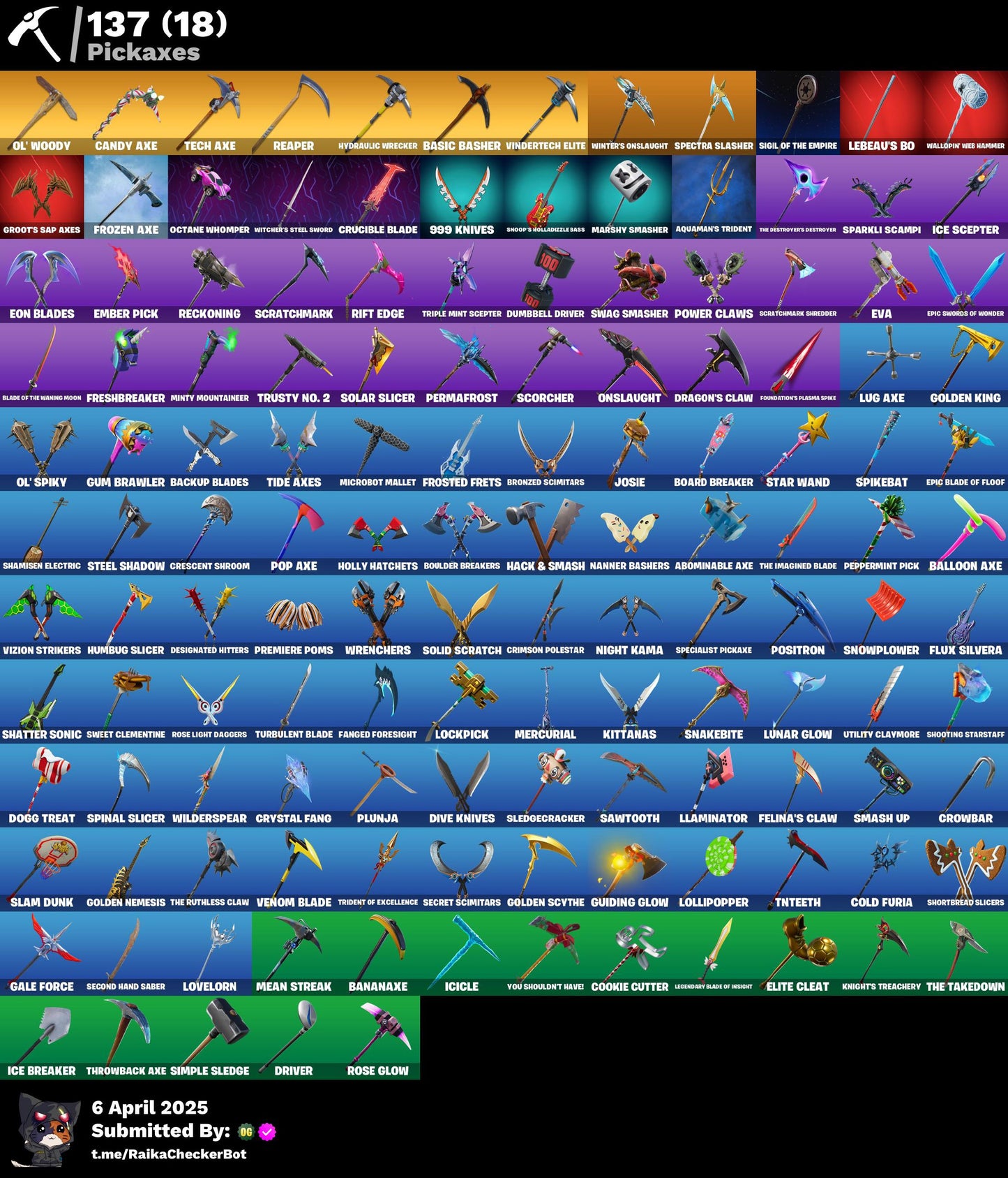Account PC/PSN/XBOX 136 skins | OG STW | The Reaper | Take The L