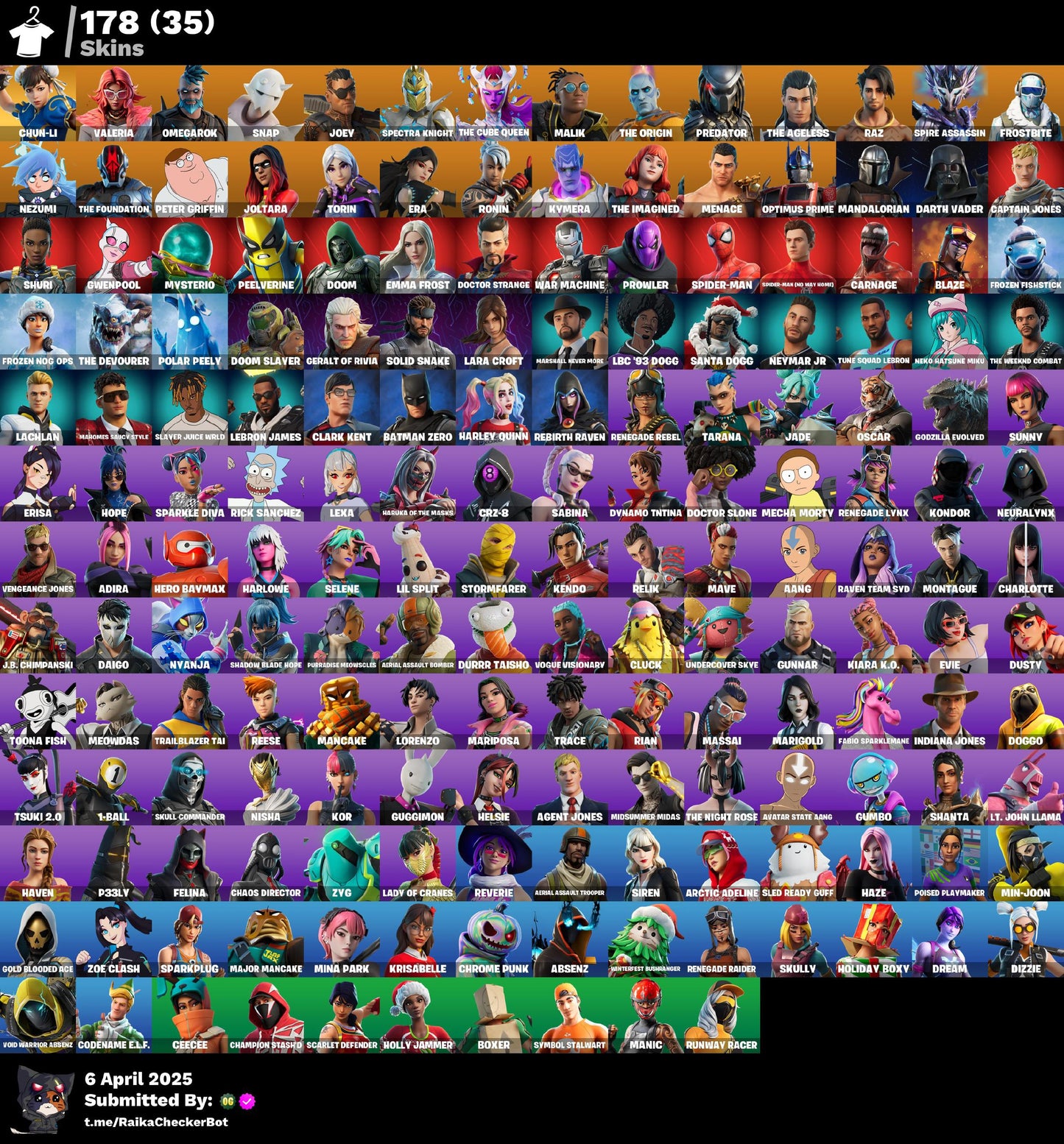 Account PC/PSN/XBOX 178 skins Chun-Li | Valeria | Omegarok | 2400vb parental 123456