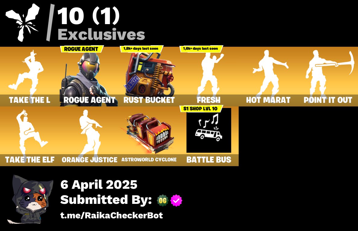 Account PC/PSN/XBOX 77 skins | Take The L | Rogue Agent