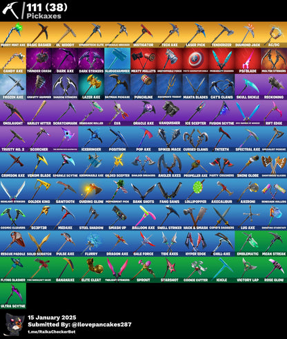 Account [PC/PSN/XBOX] 167 skins | OG STW | Black Knight | Sparkle Specialist | The Reaper | Minty Axe | Travis Scott | Astro Jack | 2190 VB