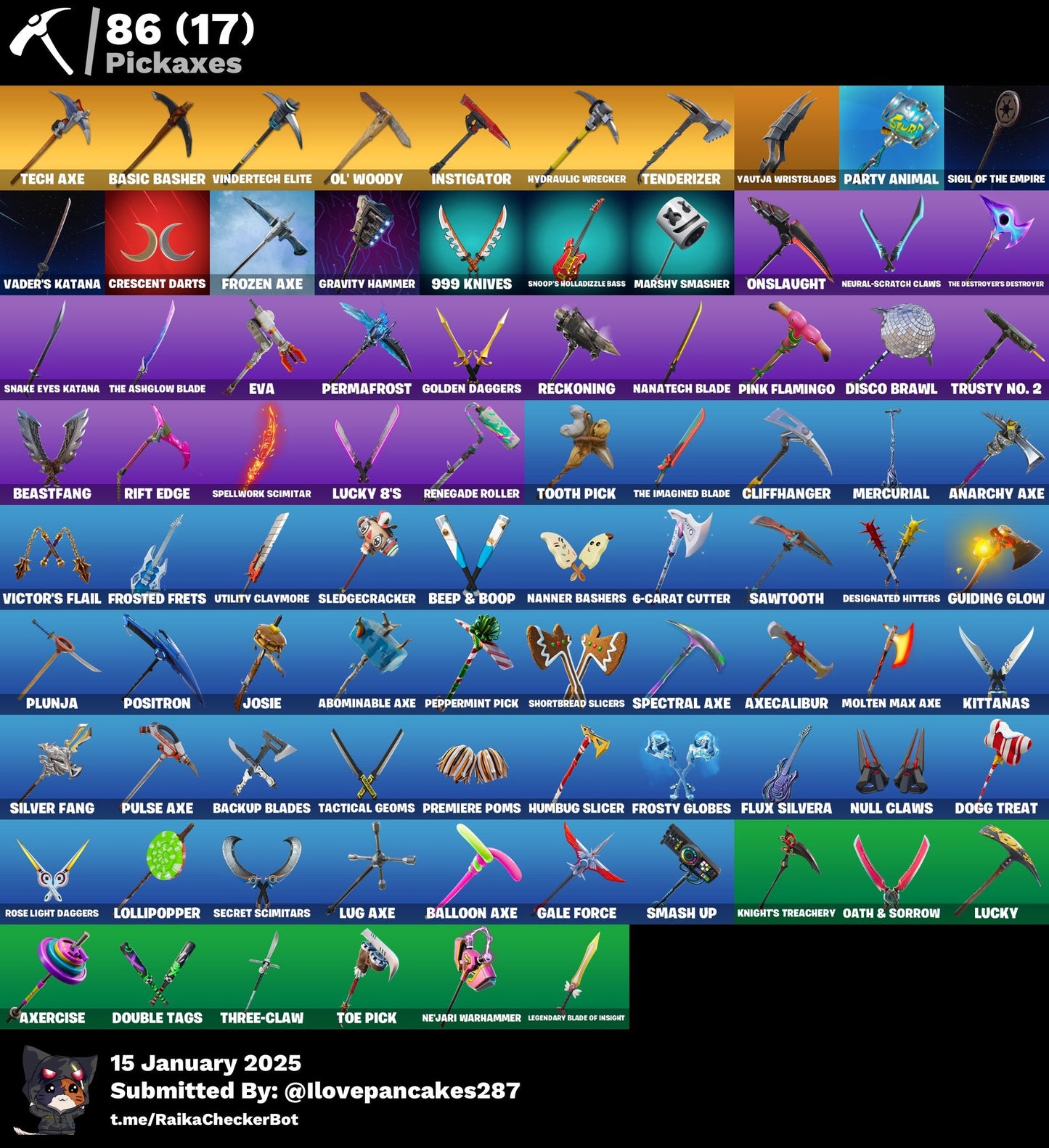 Account [PC/PSN/XBOX] 81 skins | Sparkle Specialist | The Reaper | Mako | Take The L | 120 VB