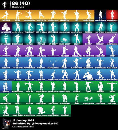 Account [PC/PSN/XBOX] 81 skins | Sparkle Specialist | The Reaper | Mako | Take The L | 120 VB