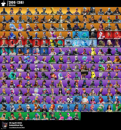 Account [PC/PSN/XBX] 205 skins | OG STW | Black Knight | Sparkle Specialist | The Reaper | Blue Squire | Royale Knight | Elite Agent | Take The L 420 VB