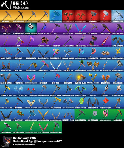 Account [PC/PSN/XBOX] 94 skins | OG STW | Eon | Gold Midas | 310 VB