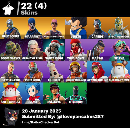 Account [PC/PSN/XBOX] 22 skins | OG STW | Blue Squire | Mako | Take The L | 750 VB