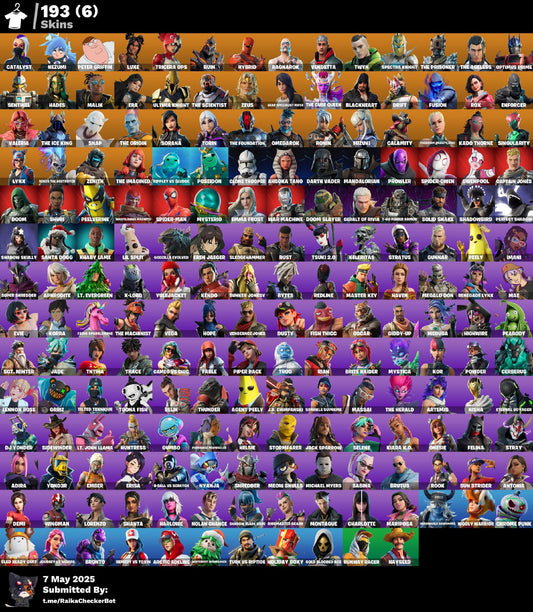 Account [PC/XBX/PSN] 193 skins | Catalyst | Nezumi 400 VB