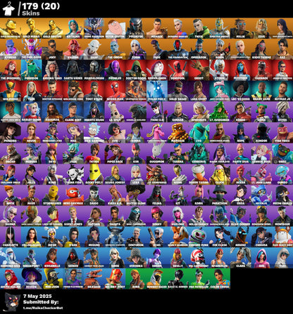 Account [PC/XBX/PSN] 179 skins | Gold Meowscles | Gold Midas 0 VB