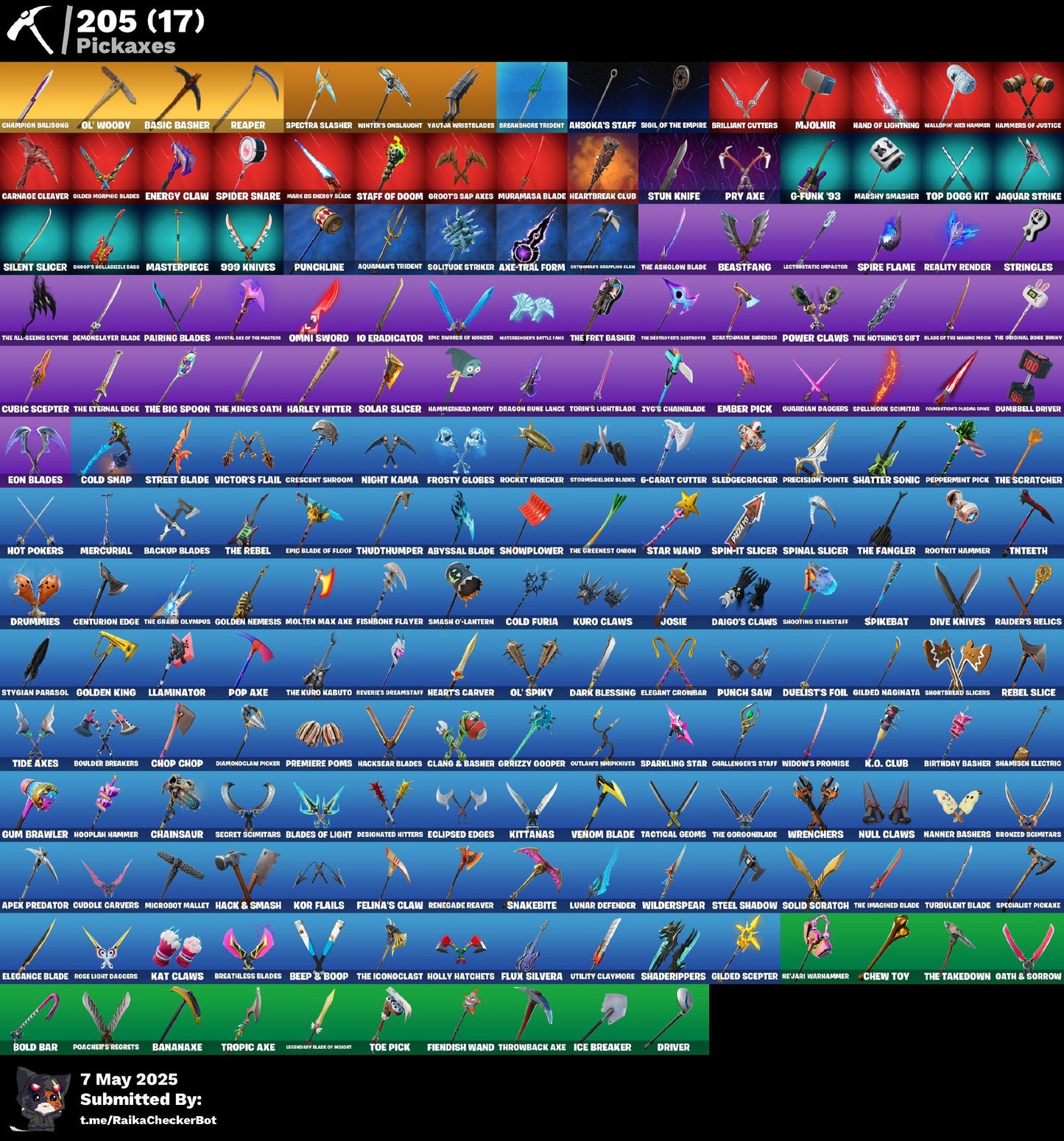 Account [PC/XBX/PSN] 179 skins | Gold Meowscles | Gold Midas 0 VB