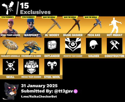 Account [PC/PSN/XBX] 43 skins | OG STW | Calamity | Drift | Lynx | Ragnarok 150 VB