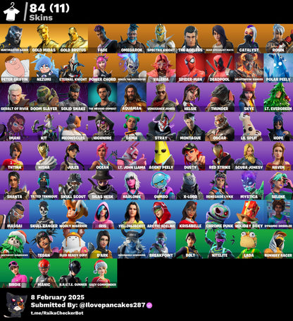 Account [PC/PSN/XBOX] (Дож. Гар.) 84 skins | Huntmaster Saber | Gold Midas | 650 VB
