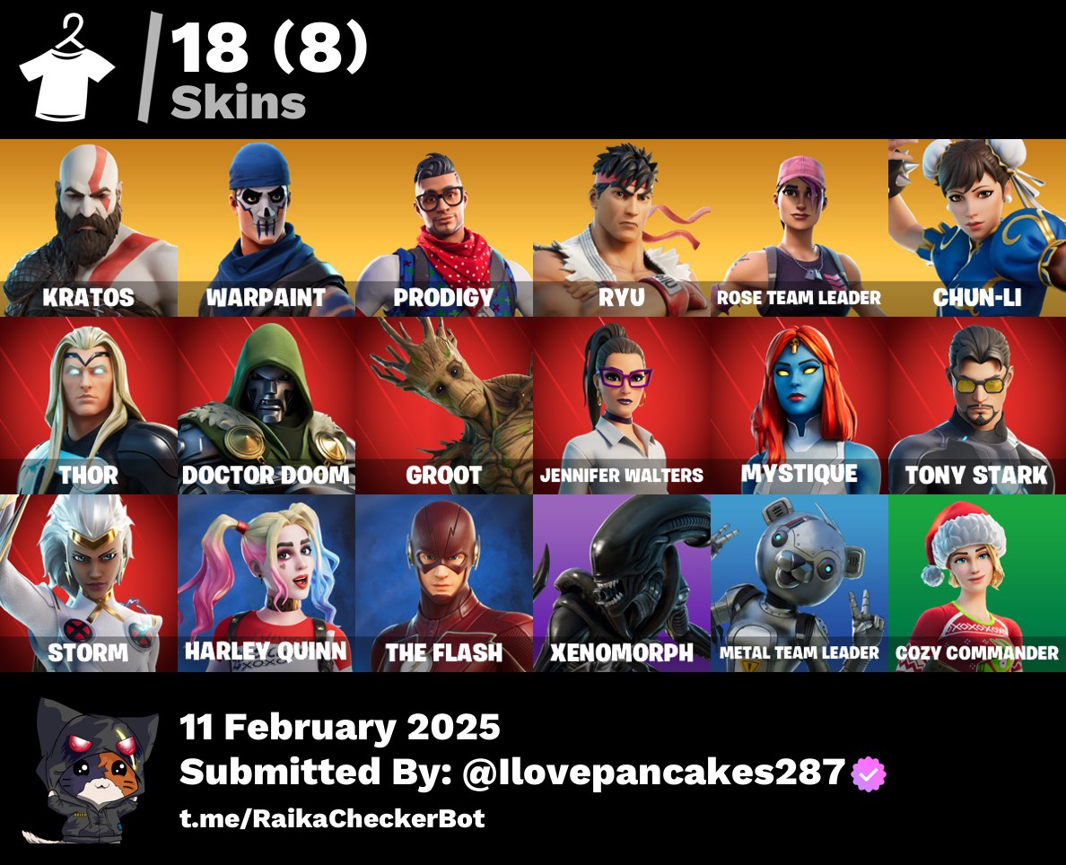 Account [PC/PSN/XBOX] 18 skins | MAX OG STW (FP5)| Kratos | 2145 VB