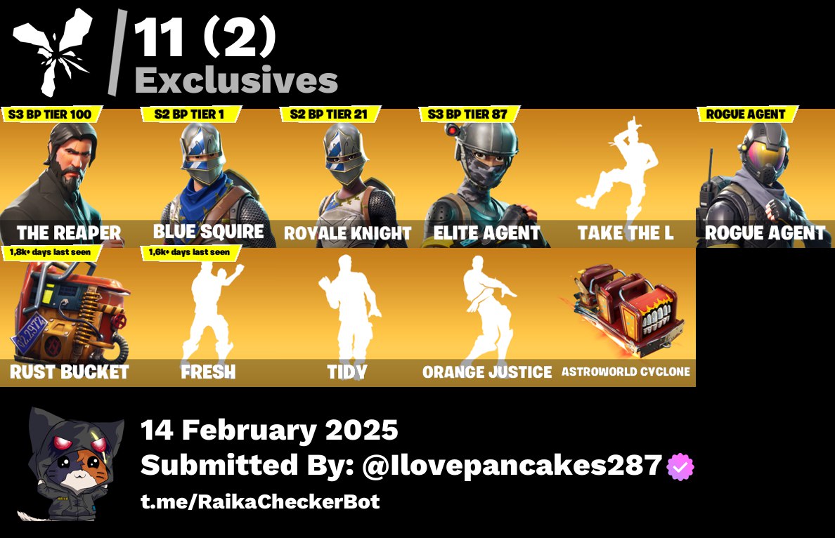 Account [PC/PSN/XBOX] 42 skins | The Reaper | S2 Skins | 1000 VB