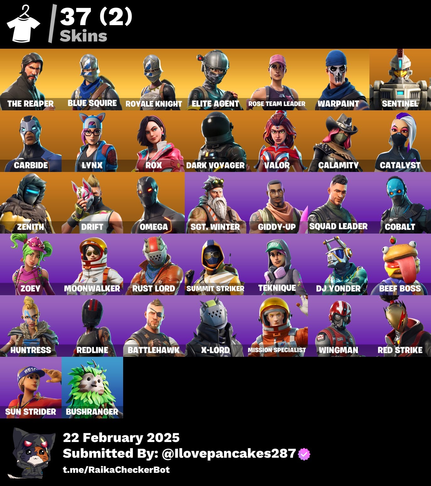 Account [PC/PSN/XBOX] 37 skins | OG STW | The Reaper | Blue Squire | Royale Knight |  700 VB