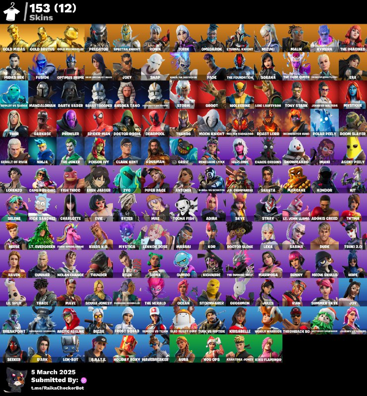 Account [PC/PSN/XBOX] 153 skins | Gold Midas | Gold Brutus |  400 VB