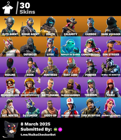 Account 30 skins | Elite Agent | Take The L