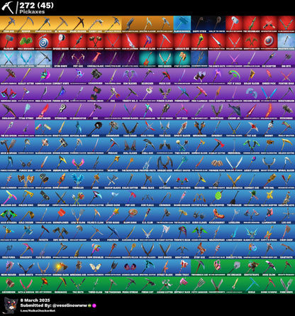 Account 299 skins | OG STW | Elite Agent | Take The L | Fishstick (World Cup)