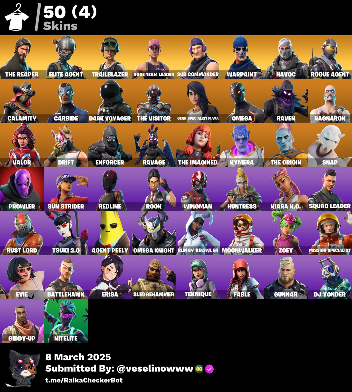 Account 50 skins | OG STW (Ultimate Edition) | The Reaper | Take The L | Trailblazer