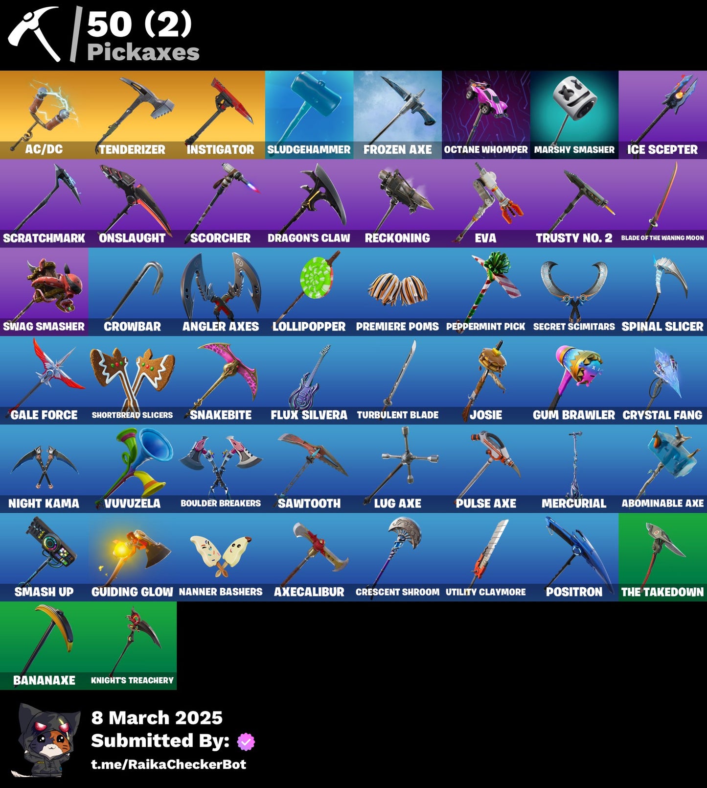 Account [PCPSN/XBOX] 51 skins | Black Knight | The Reaper | Omega (stage 5) | 1000 VB