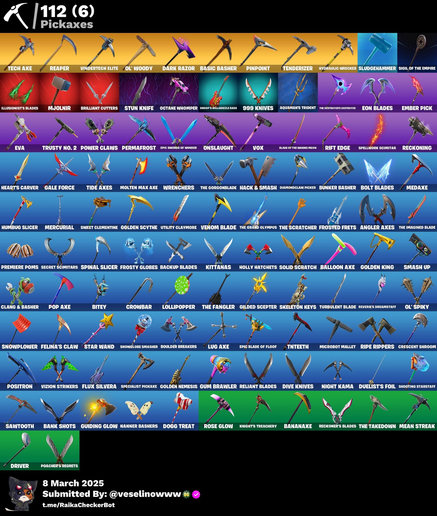 Account [PC/PSN/XBOX] 101 skins | Rue  |  OG STW | Double Helix | Dark Vertex | The Reaper | Take The L
