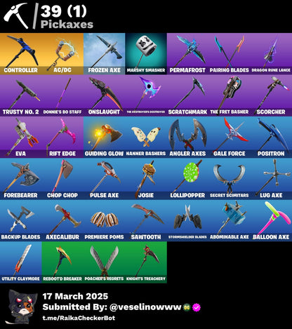 Account [PC/PSN/XBOX] 57 skins | Black Knight | The Reaper | Take The L | 1500 VB