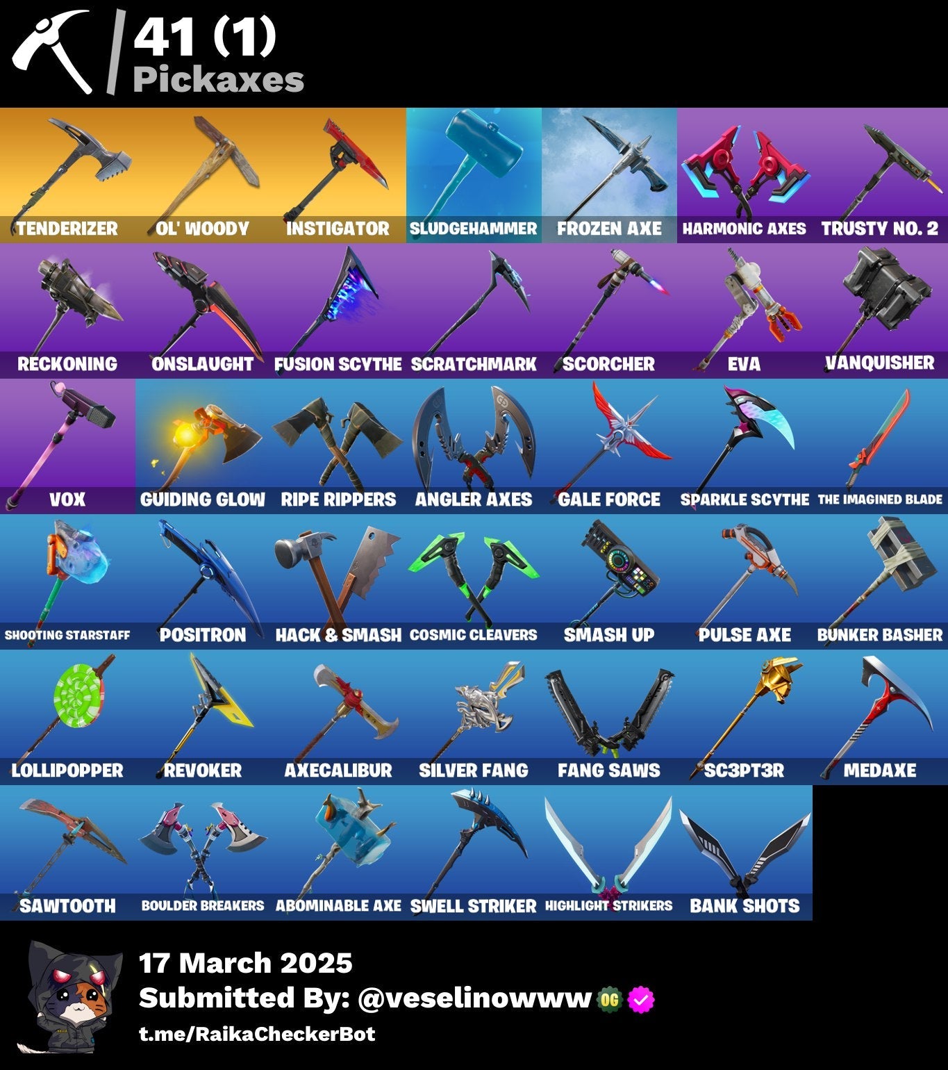 Account [PC/PSN/XBOX] 60 skins | The Reaper | Royale Knight | Take The L | Floss
