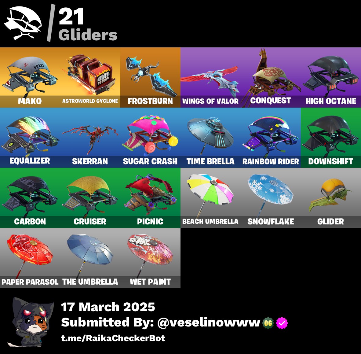 Account [PC/PSN/XBOX] 17 skins | The Reaper | Take The L | Mako
