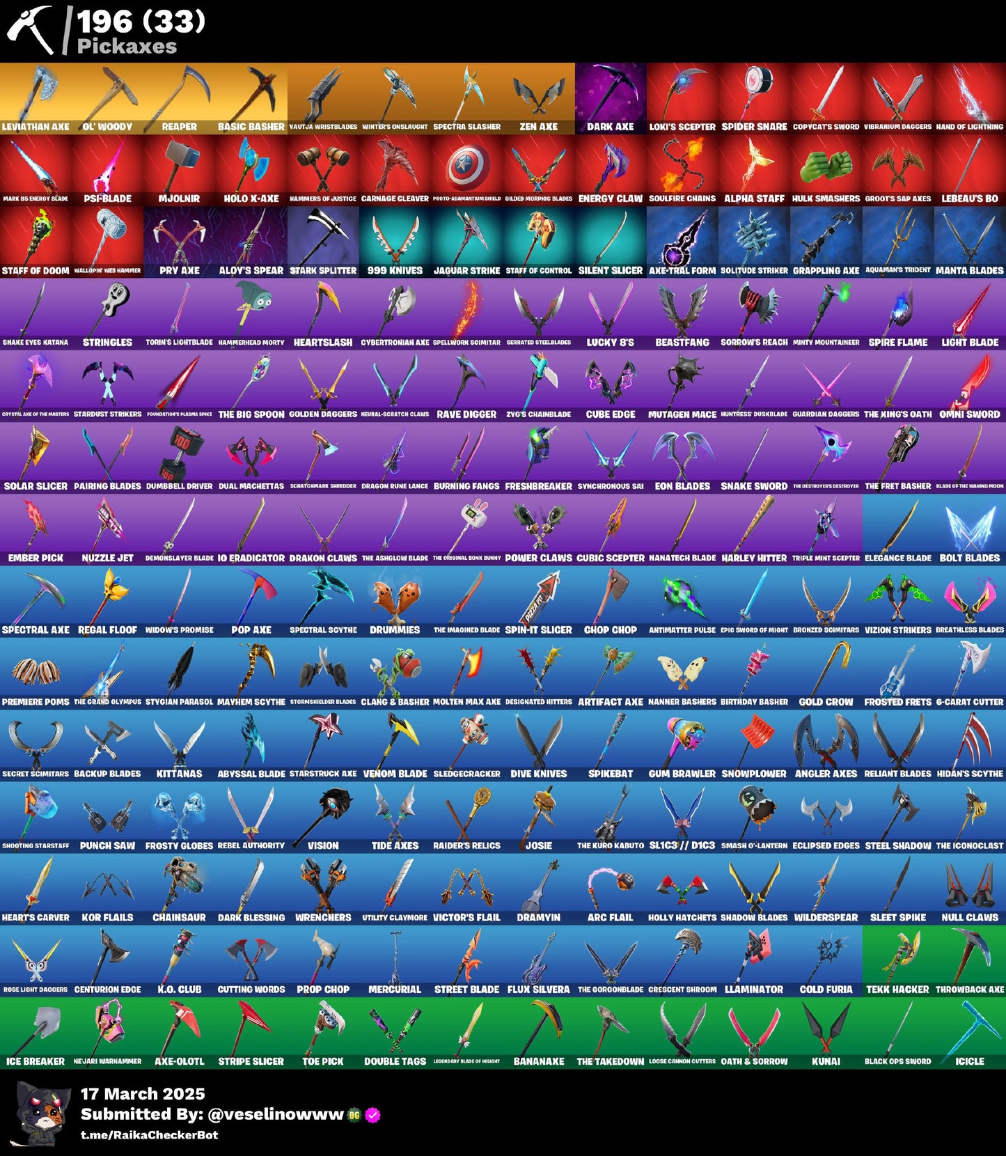 Account [PC/PSN/XBOX] 192 skins | Rogue Spider Knight | Leviathan axe