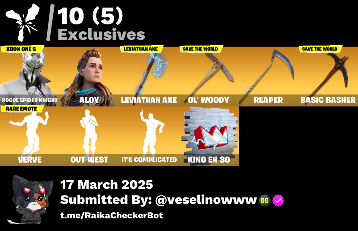 Account [PC/PSN/XBOX] 192 skins | Rogue Spider Knight | Leviathan axe