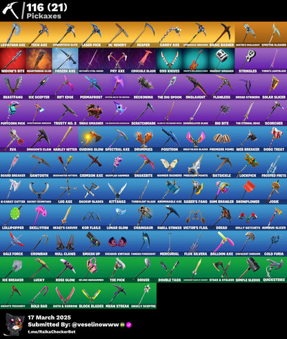 Account [PC/PSN/XBOX] 123 skins | OG STW | Huntmaster Saber | Leviathan | Omega (stage 5) | The Reaper | Take The L | Leviathan axe