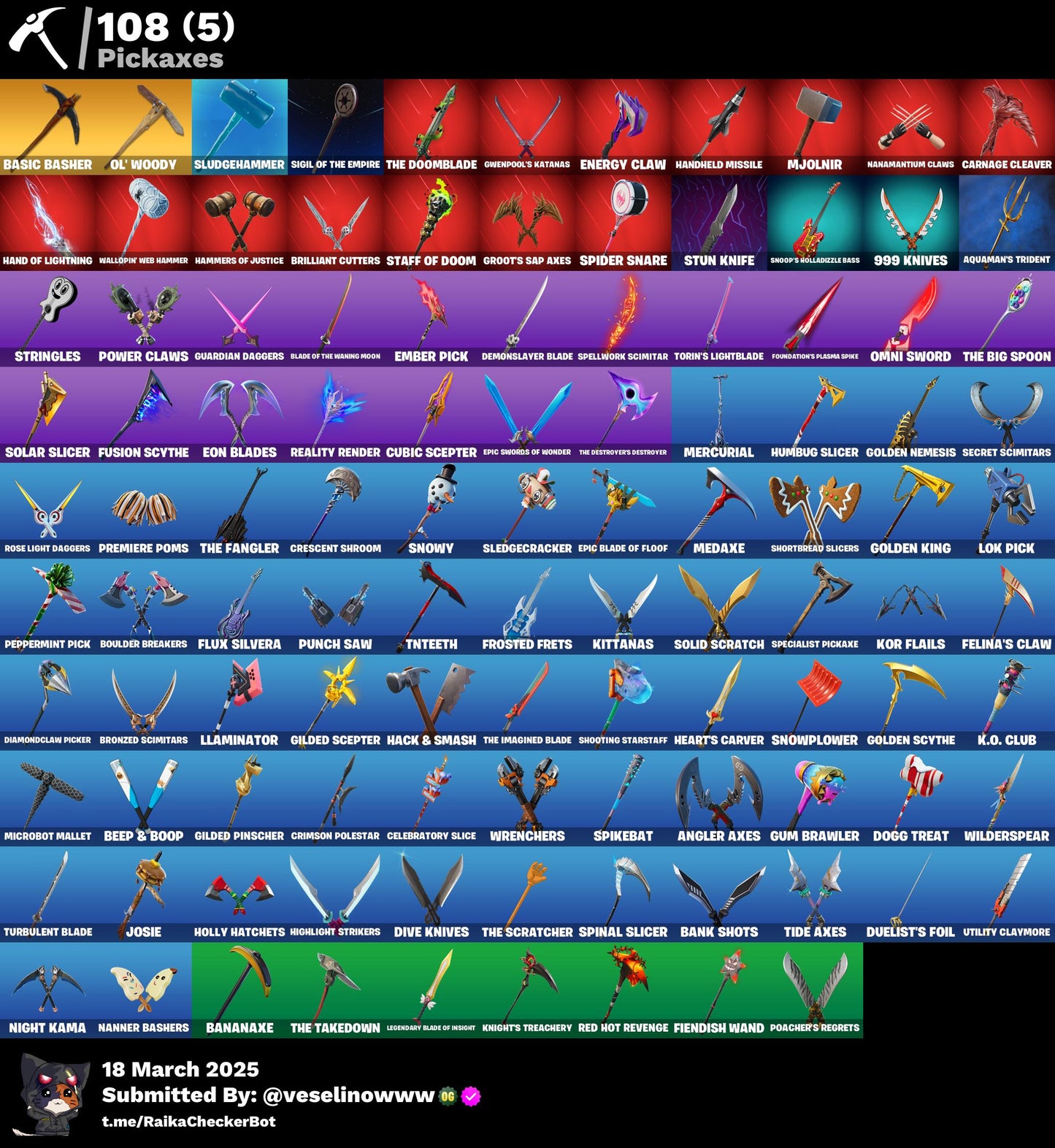Account [PC/PSN/XBOX] 87 skins | Rogue Spider Knight | Gold Midas