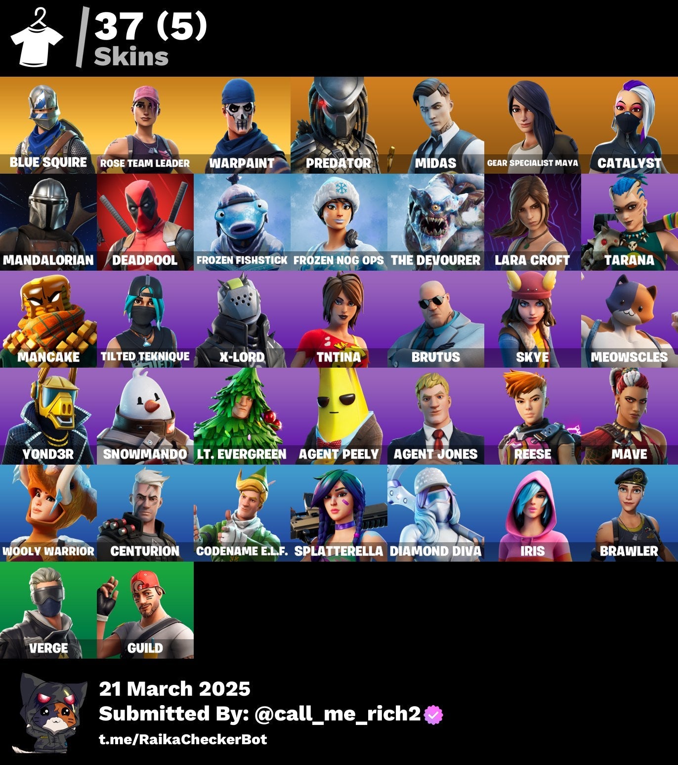 Account [PC/PSN/XBX] 37 skins | OG STW | Blue Squire  | Frozen Fishstick | 135 VB