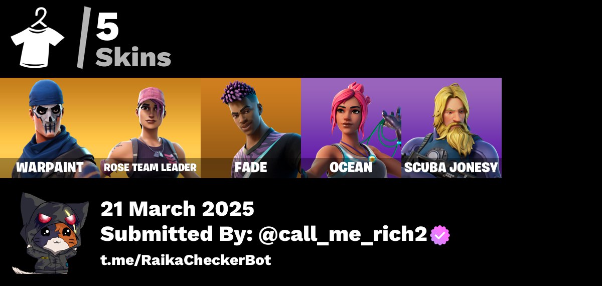 Account [PC/PSN/XBX] 5 skins | OG STW | Fade | Ocean | Scuba Jonesy | Pursuit | 1100 VB