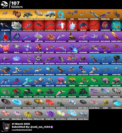 Account [PC/PSN/XBX] 107 skins | OG STW | IKONIK | Merry Mint Axe 550 VB