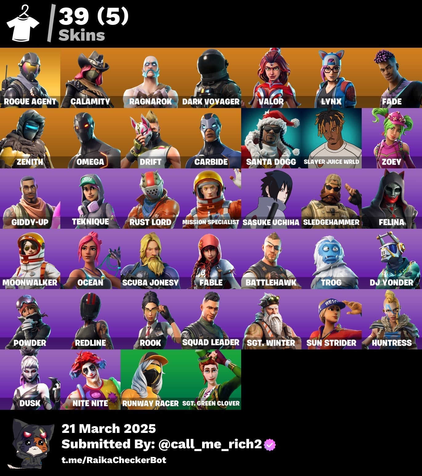 Account [PC/PSN/XBX] 39 skins | Take The L | Rogue Agent | Lynx | Fade | Omega | Drift | 450 VB