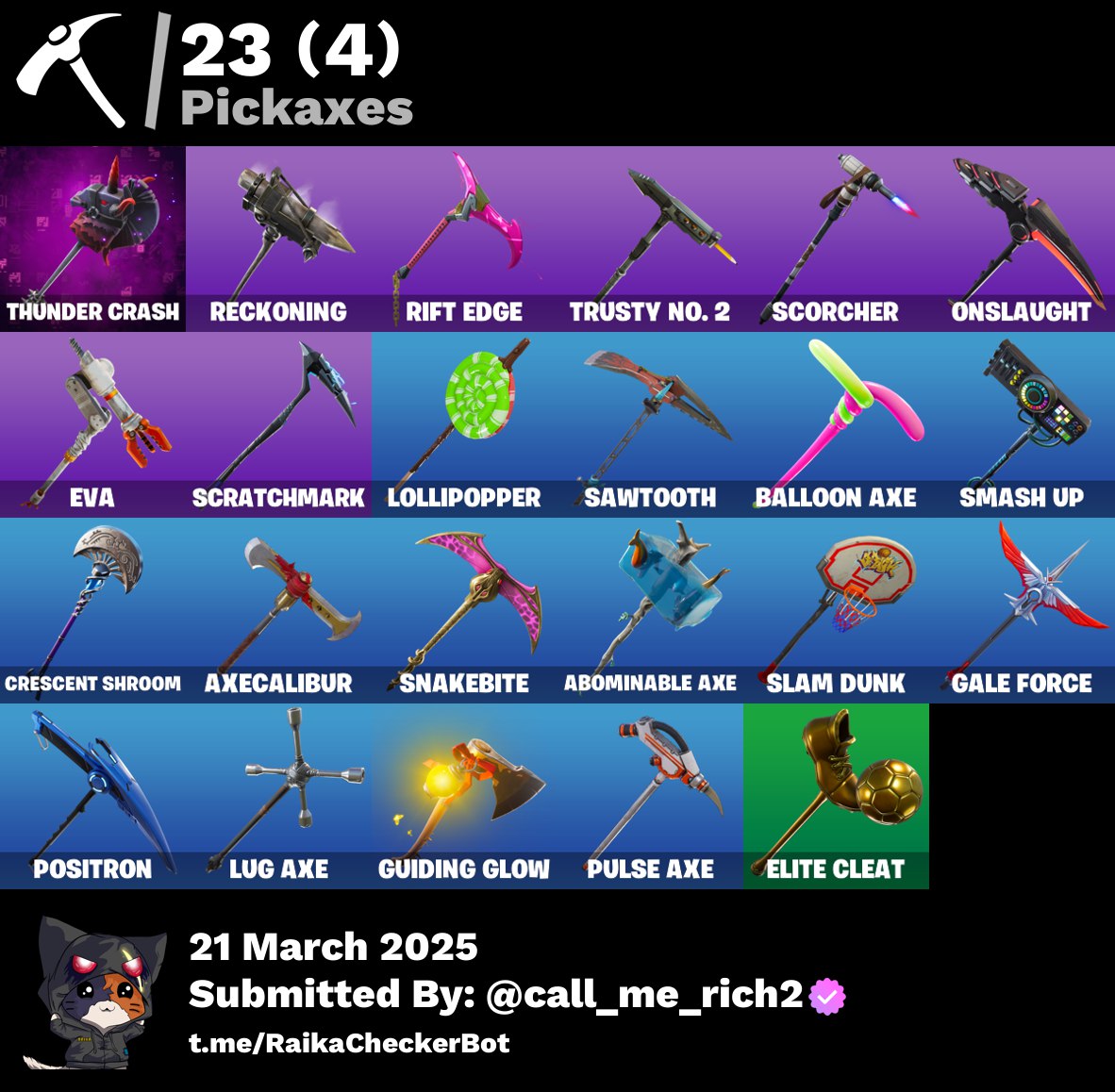 Account [PC/PSN/XBX] 41 skins | The Reaper | Blue Squire | Royale Knight | Elite Agent | Take The L | Rogue Agent 100 VB