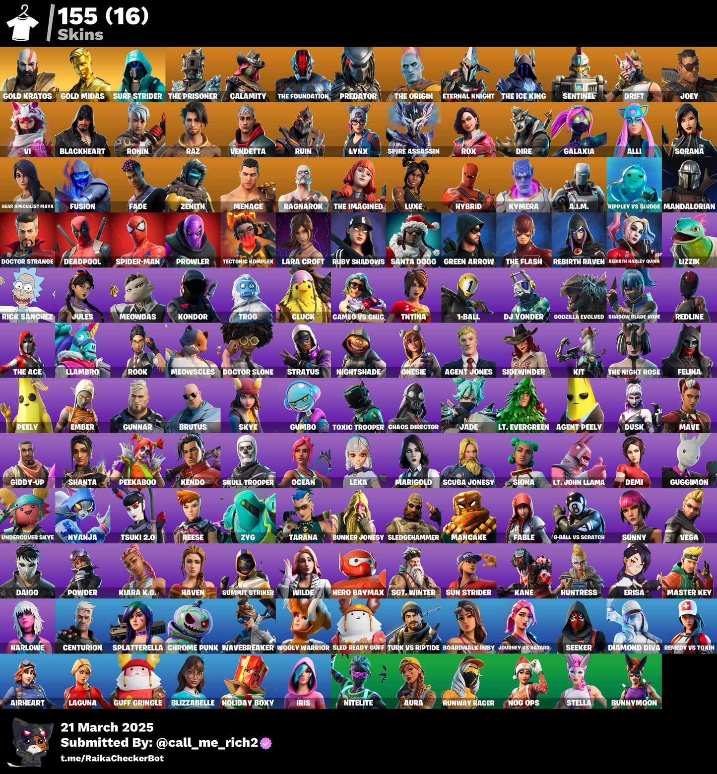 Account [PC/XBX] 155 skins | Gold Kratos | Gold Midas | Surf Strider | Leviathan Axe 250 VB