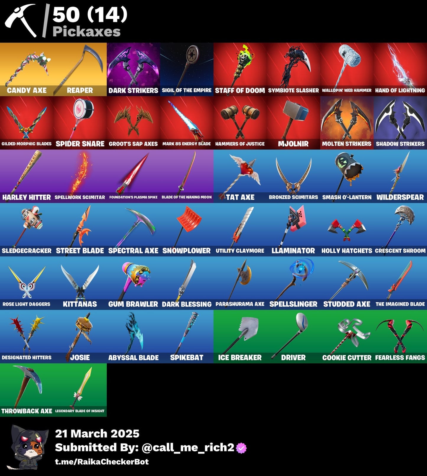 Account [PC/PSN/XBX] 51 skins | FNCS 3:1 Champion 300 VB