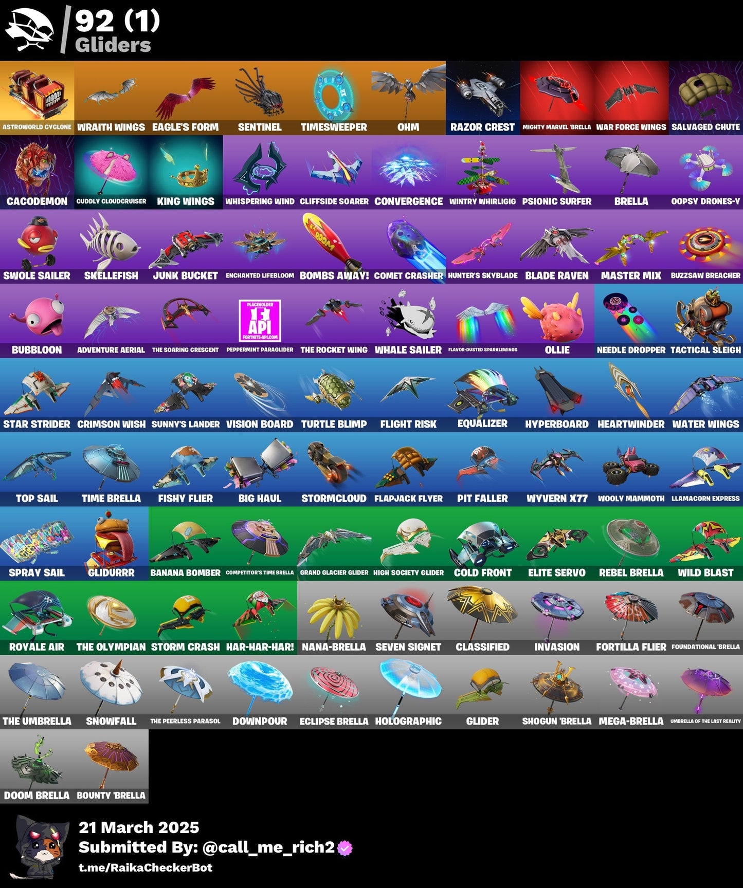 Account [PC/PSN/XBX] 67 skins | Wildcat 350 VB