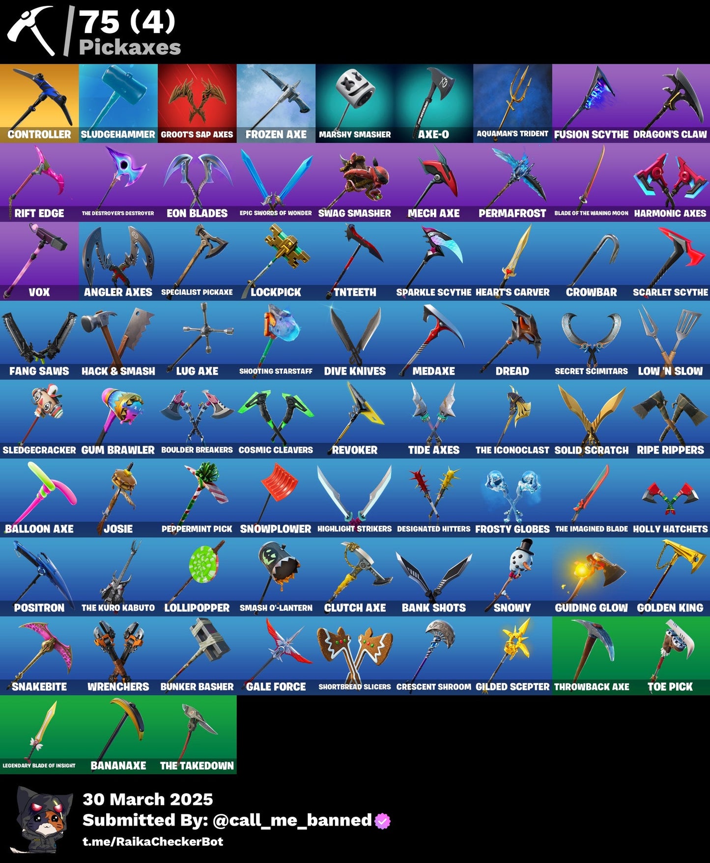 Account [PC/PSN/XBX] 65 skins | Blue Team Leader | Gold Midas | Blue Striker 1200 VB