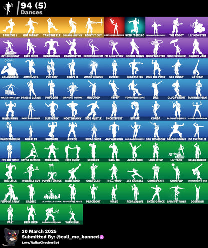 Account [PC/PSN/XBX] 122 skins | OG STW | The Reaper | Elite Agent | Mako | Take The L | Fishstick (World Cup) | Rogue Agent 1380 VB