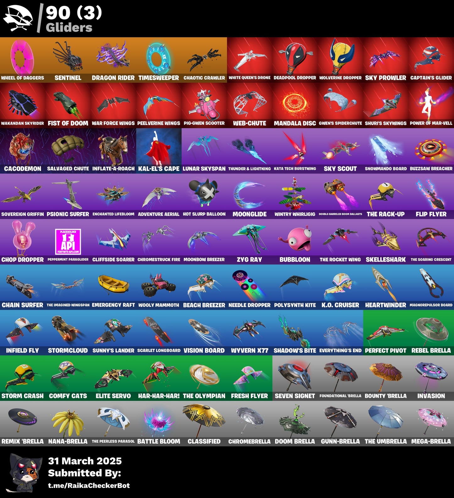 Account Parental [PC/PSN/XBOX] 99 skins | Hades | Snap | Era |  0 VB