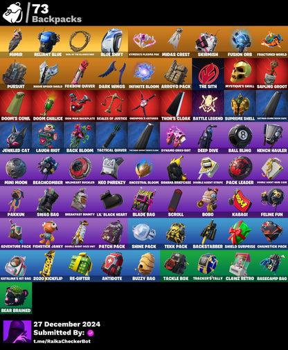 Account [PC/PSN/XBOX] 70 skins | OG STW | Rogue Spider | Leviathan axe