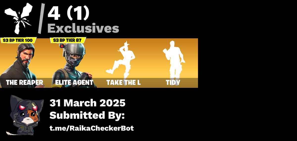 Account [PC/PSN/XBX] 18 skins | The Reaper | Elite Agent | Take The L | 1400 vb