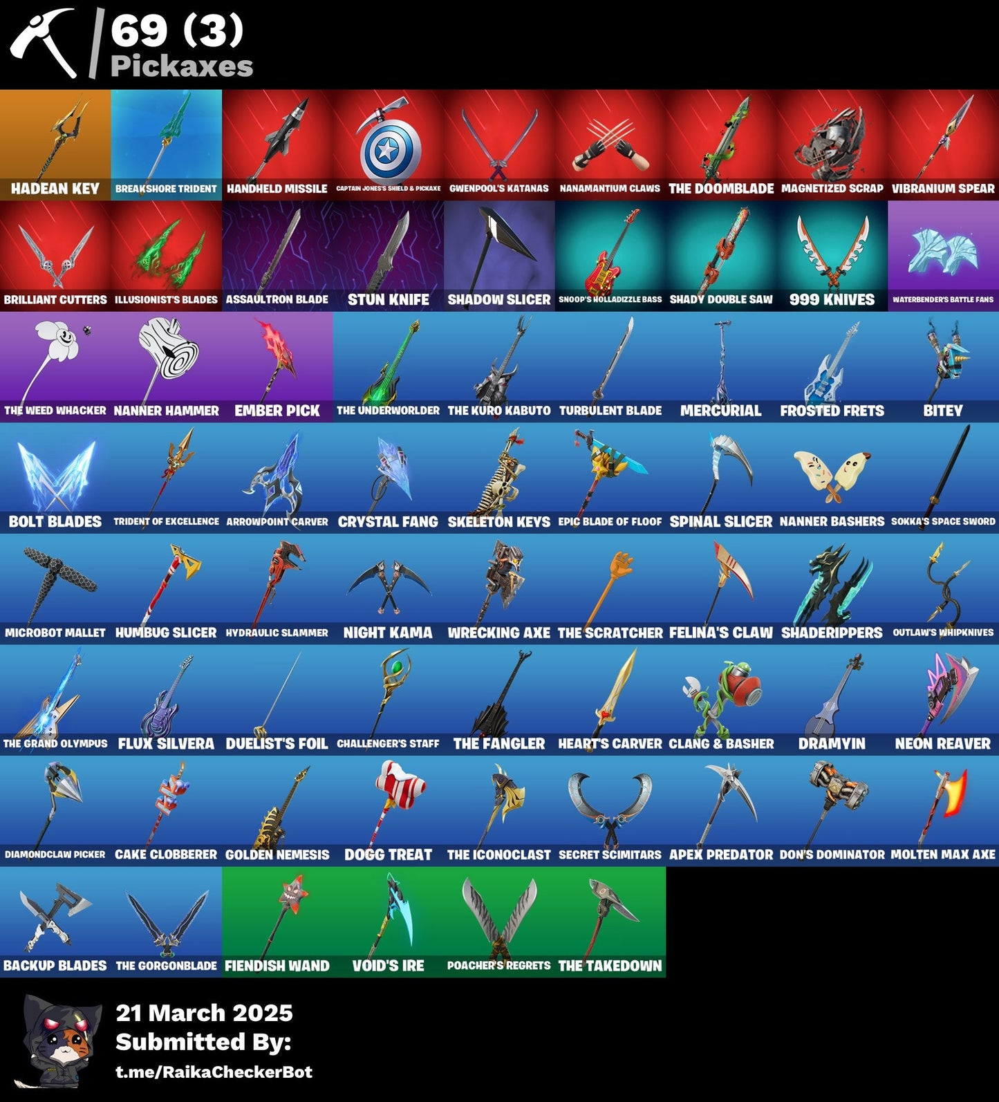 Account [PC/PSN/XBX] 54 skins | Valeria | Galaxy Grappler  | Joltara | Peter Griffin |  |  0 VB