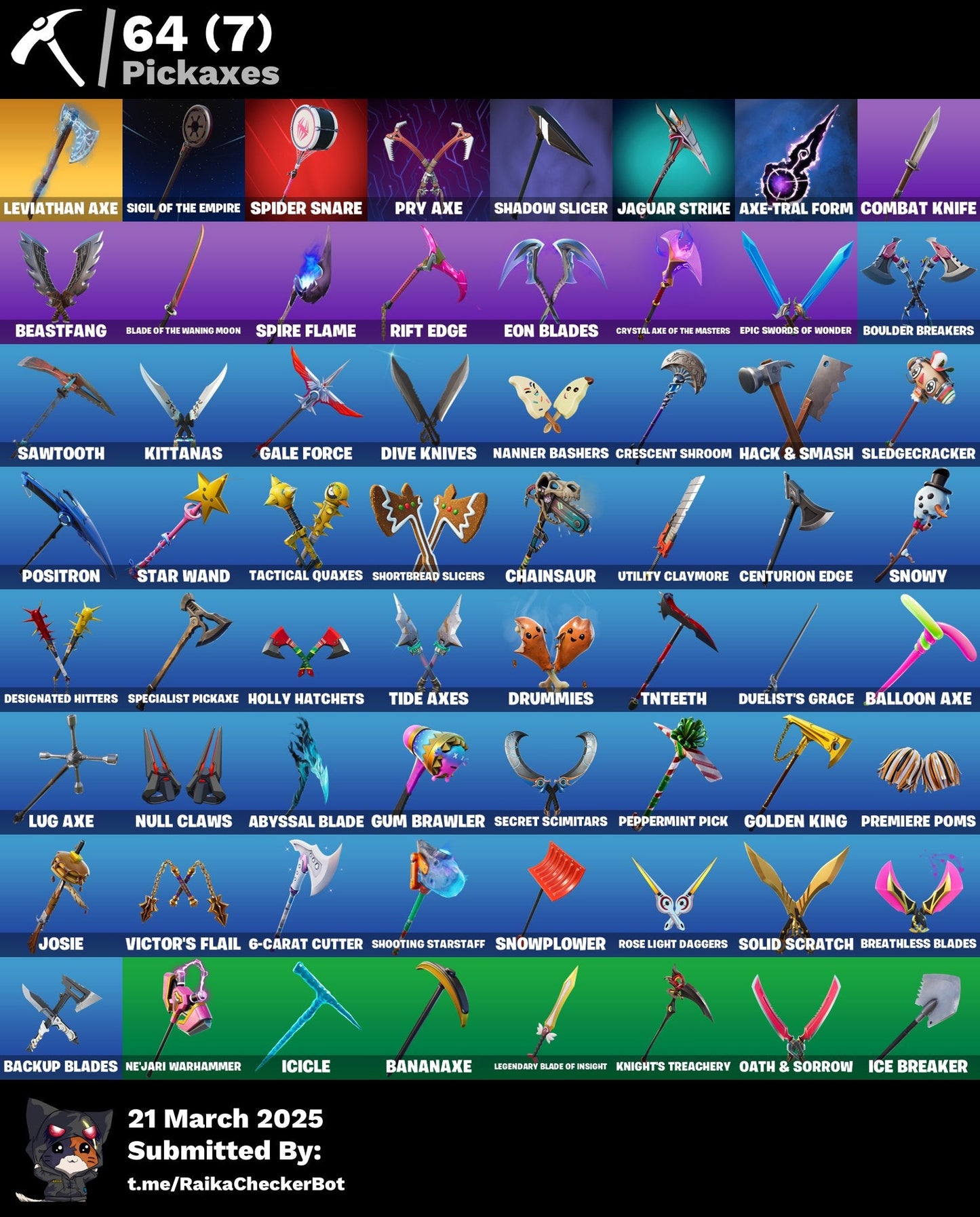 Account [PC/PSN/XBX] 57 skins | Take The L | Gold Midas | Carbide | Backlash | Leviathan Axe | 250 vb