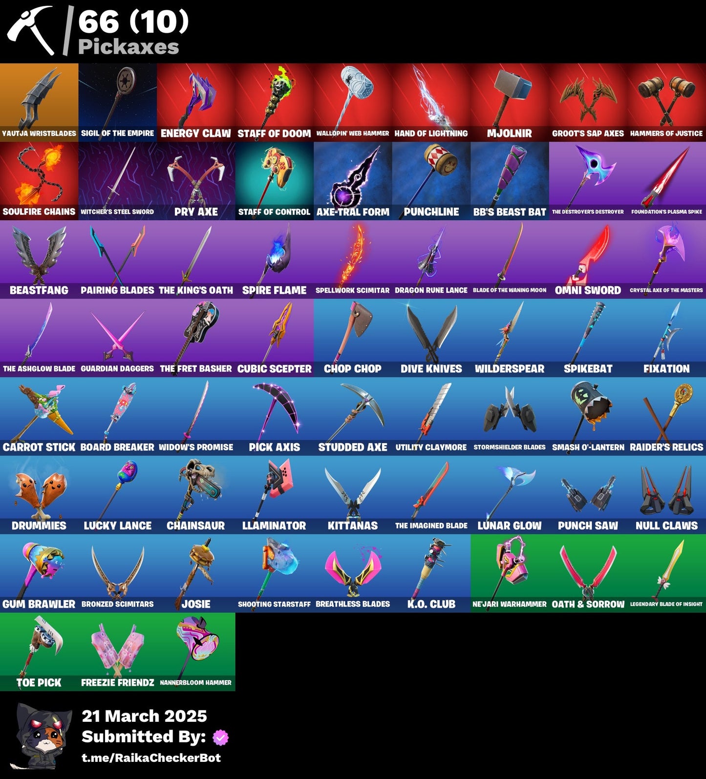 Account [PC/PSN/XBX] 72 skins | The Imagined | The Origin  | Raz | Spire Assassin  | Darth Vader | Storm | 100 VB