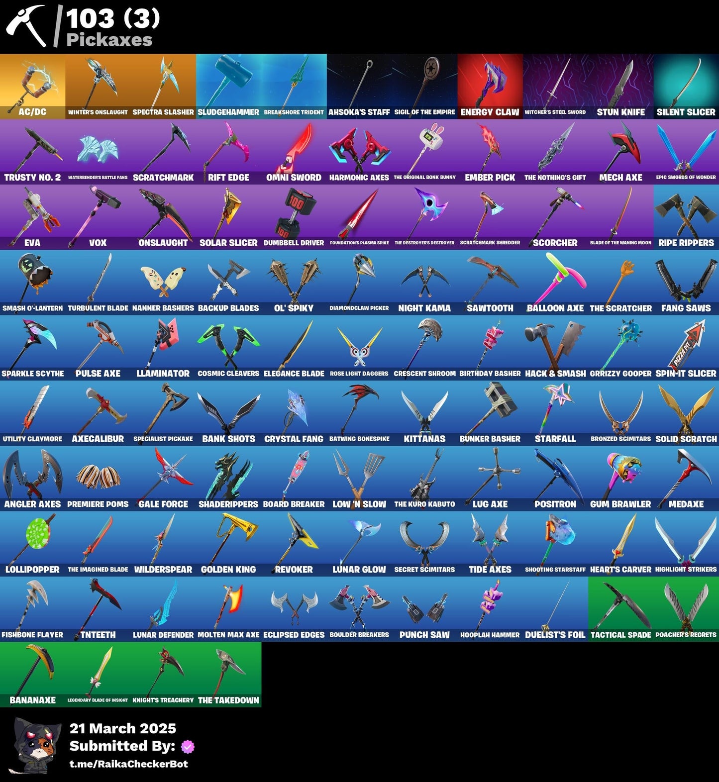 Account [PC/PSN/XBX] 109 skins | Black Knight | Sparkle Specialist | The Reaper | Blue Squire | Royale Knight | Elite Agent | Mako | Take The L | 1050 vb