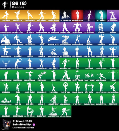 Account [PC/PSN] 82 skins | Galaxy | The Reaper | Elite Agent | Mako | Take The L | Omega (stage 5) | 2050 vb